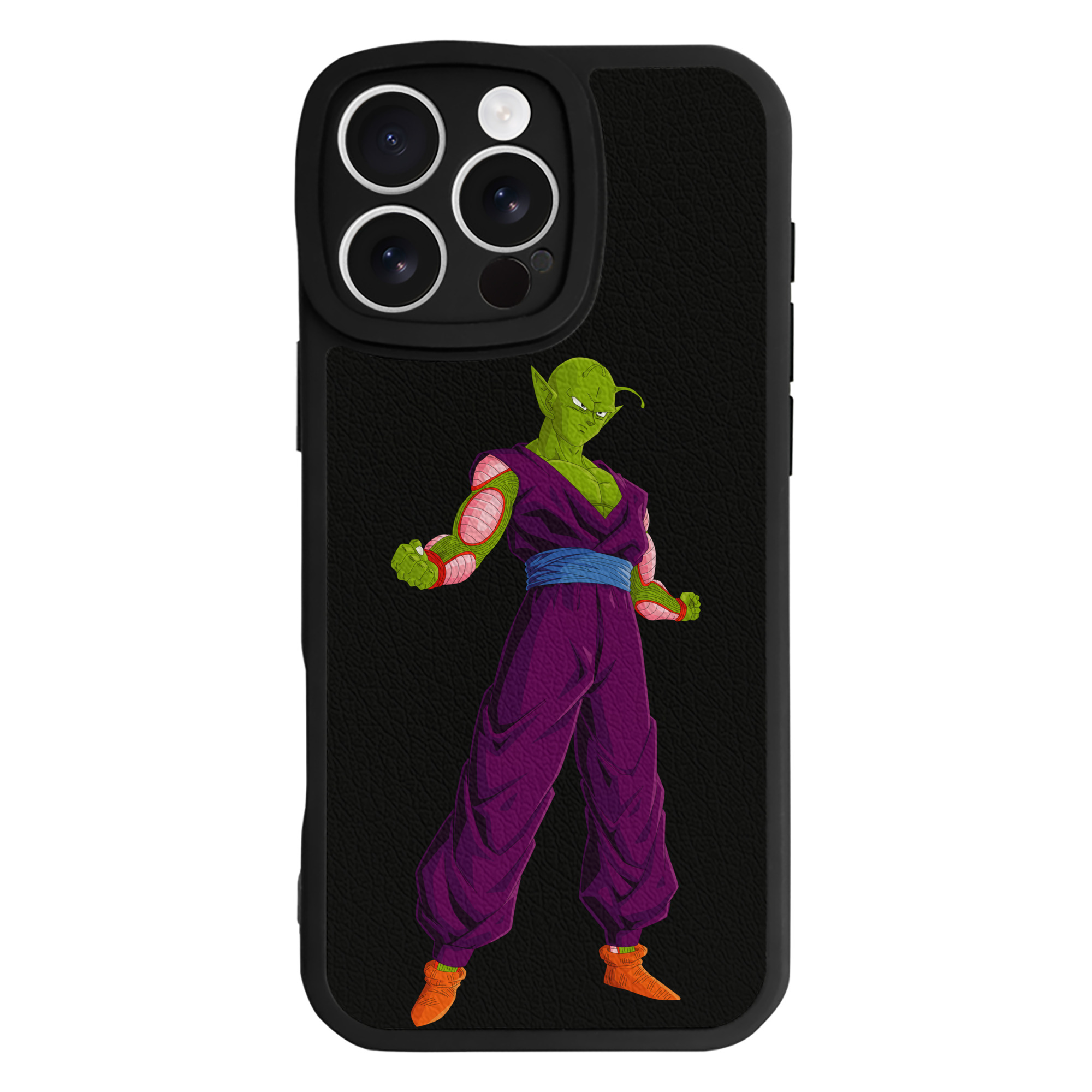 （画像用） ドラゴンボール ピッコロ DRAGON BALL Piccolo 【iPhone 16シリーズ対応】シリコンスマホケース（レザー調） 材質：シリコン